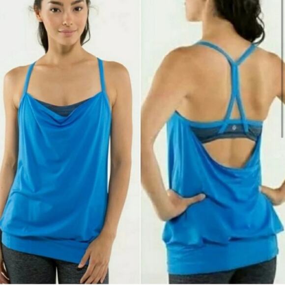 Lululemon Tank Top Corn Flower SZ 6 - Picture 1 of 10